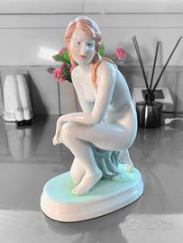 ZSOLNAY - Nude Woman Art Deco