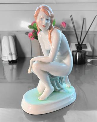 ZSOLNAY - Nude Woman Art Deco
