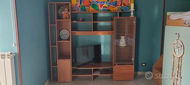 Mobile porta Tv e libreria 