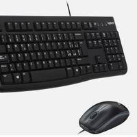 Logitech MK120 Kit tastiera e mouse USB ergonomico