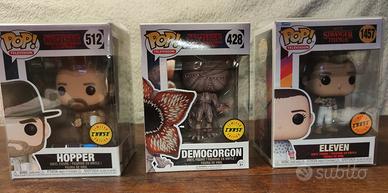 Funko Pop Stranger Things – Lotto 3 CHASE esclusiv