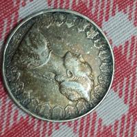 moneta antica di lire 500 argento 