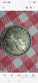 moneta antica di lire 500 argento 
