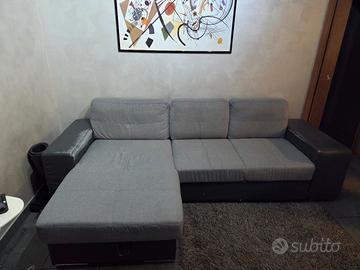 divano letto estraibile contenitore