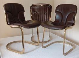 SEDIE WILLY RIZZO PER CIDUE 1970s MODELLO C2