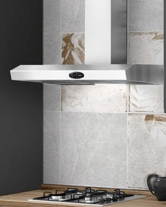cappa elica inox 