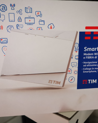 SMART MODEM Wi-Fi Fibra e ADSL TIM