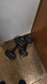 coppia manubri 10kg+10kg
