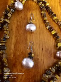 collana e orecchini
