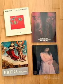 Lotto stock libri arte cataloghi mostre aste