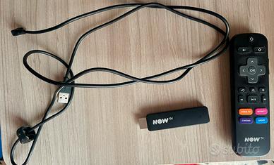 Roku Stick tv nowtv now powered