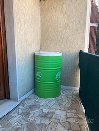 Fusto bidone cilindrico olio 200 litri