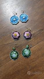 Orecchini fatti a mano 