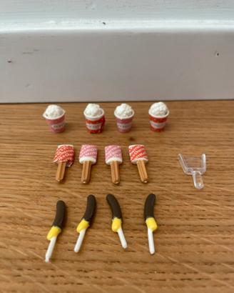 Sylvanian families- popcorn cart