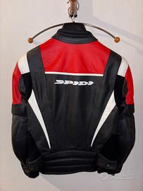 Giubbino pelle moto spidi taglia 46