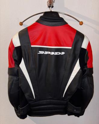 Giubbino pelle moto spidi taglia 46