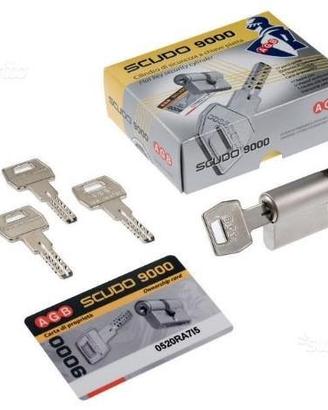 Cilindro scudo 9000 35x35