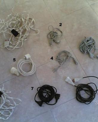 Cavi elettrici / Prolunghe - 8 pezzi