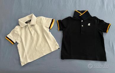 2 Polo K-Way bambini 3 anni (98 cm)