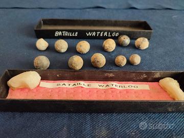Palle da moschetto Battaglia di Waterloo