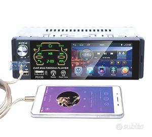 RADIO 4.1" UNIVERSALE 1DIN SCHERMO TOUCHSCREEN