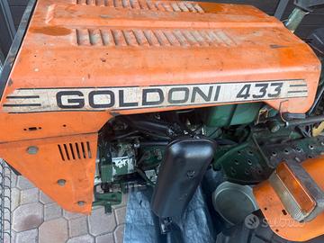 Goldoni 433 con targa e cassone rialtabile idrauli