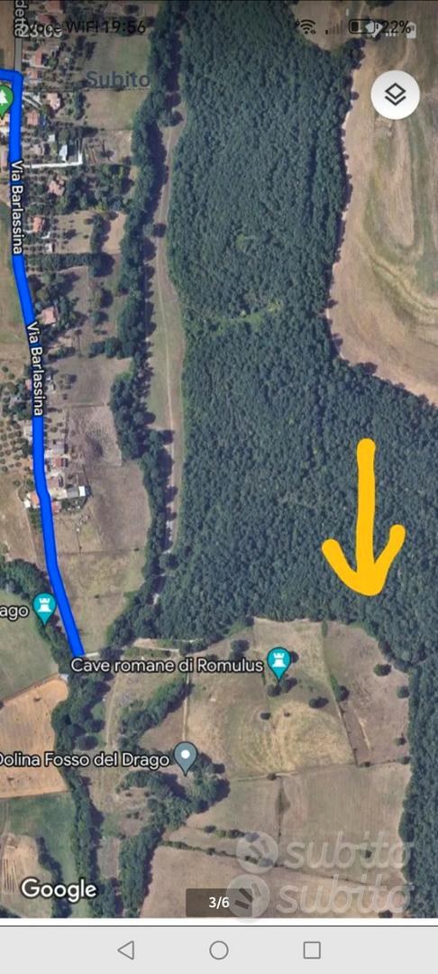 Terreno di 23000 mq zona Flaminia - Vista 3