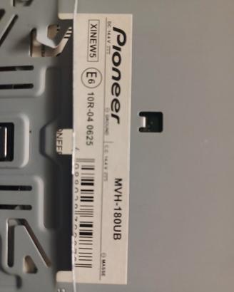 radio per auto pioneer MVH180ub