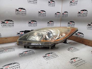 Faro fanale anteriore sinistro 2009 mazda 3 sport