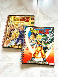 Lotto Album Dragon Ball Z Oro Platino +86 carte