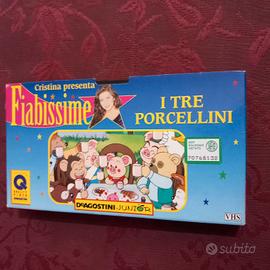 Vhs Videocassetta I Tre Porcellini