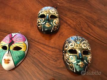 MASCHERE VENEZIANE ORIGINALI VINTAGE