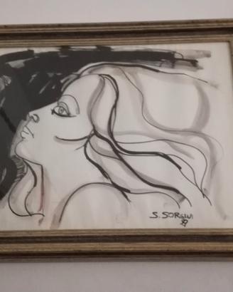 quadro Sergio Sorgini (testa)