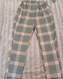 pantaloni dritti da donna elasticizzati 