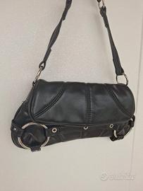 Borsa baguette nera