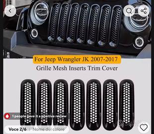 Decorazione Jeep Wrangler