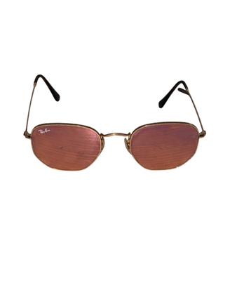 Occhiali da sole Ray-Ban Hexagonal Oro rosa