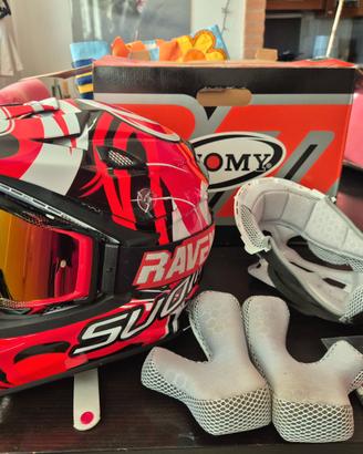 Casco cross suomy mr jump