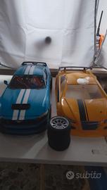 mustang  auto rc con luci