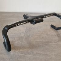 Manubrio carbonio FSA Plasma Sworks 44 130