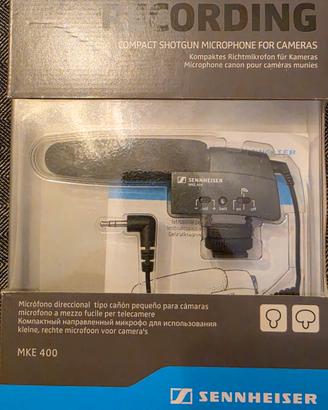 Microfono Sennheiser MKE 400 