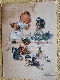 N.5 cartoline vintage  originali anni “50