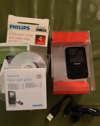 Lettore MP3 PHILIPS 4 Giga