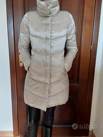 piumino donna Refrigue taglia XS beige nuovo 