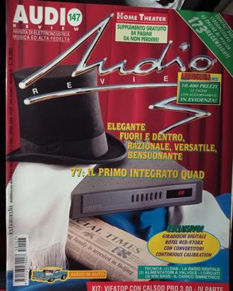 Rivista AUDIO REVIEW n° 147 del 1995