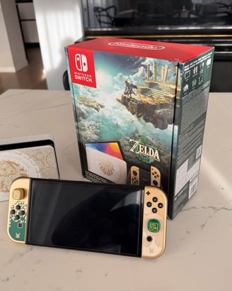 Nintendo Switch OLED Zelda edition  + custodia