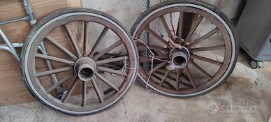 ruote da carro  per arredamento 