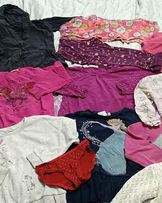 Vestiti per bambina 2/5anni.( lotto)