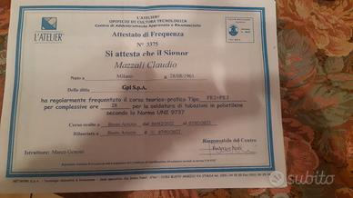 Saldatore polietilene pe.2.3 elletrofusione