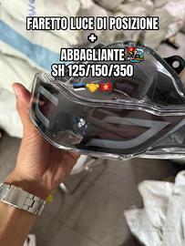 Faretto luce posizione-gruppo ottico-Sh125/150/350